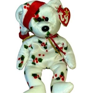 Holiday Teddy collectible 1998 Beanie Baby